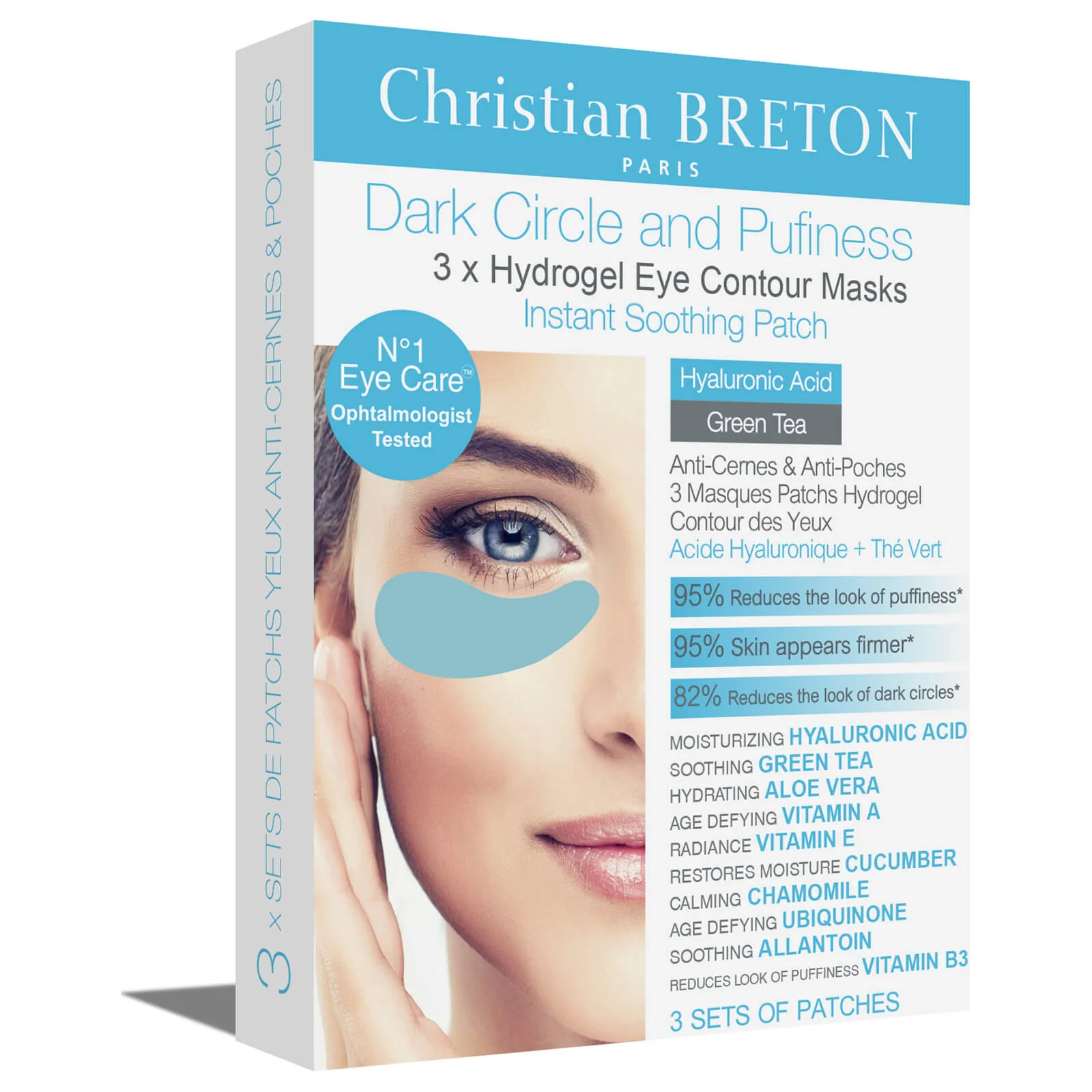 Dark Circle and Puffiness Eye Patches 3 X 2.5ml