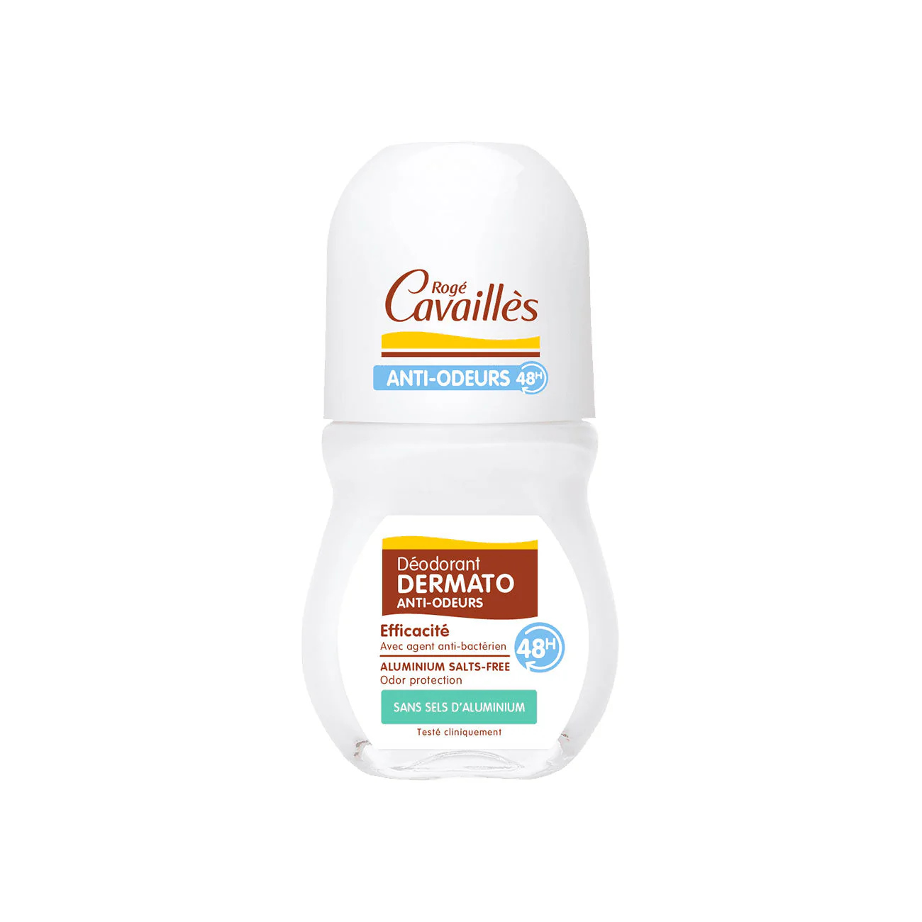 Déodorant Dermato Anti-Odeurs 48H Roll-On Aluminum Salts-Free