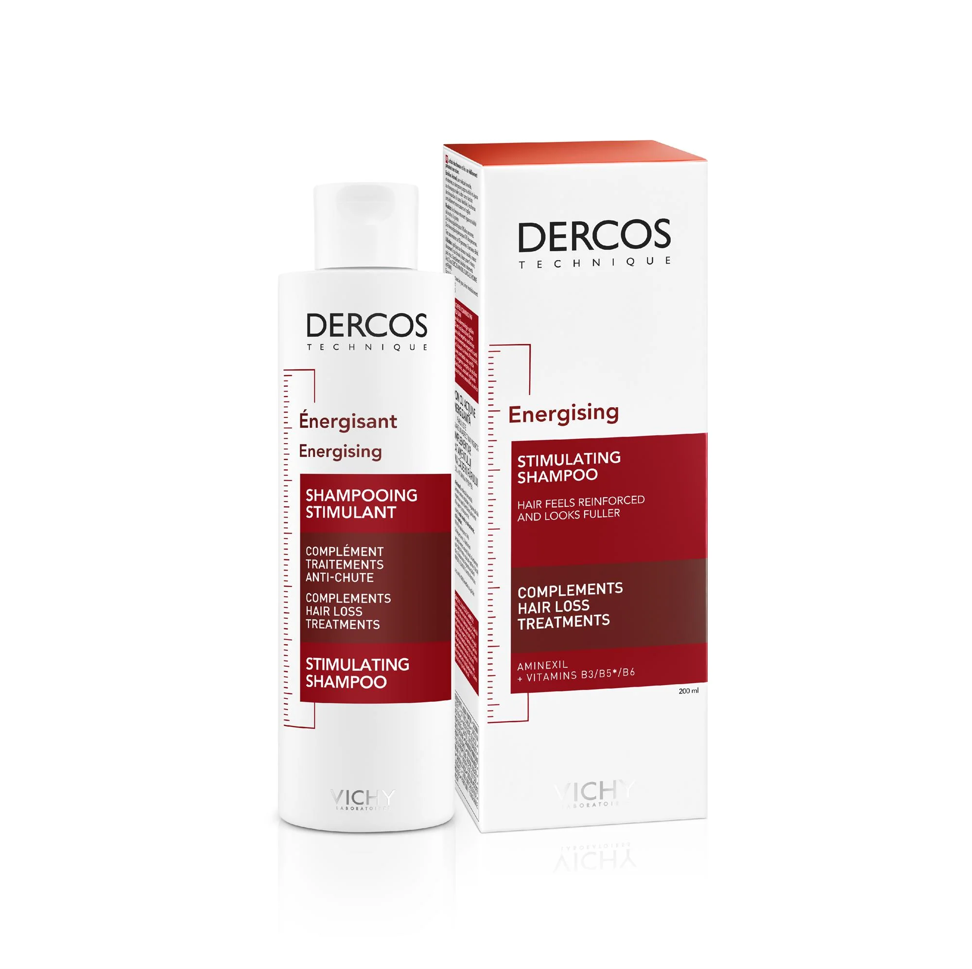 Dercos Energy + Stimulating and Anti Hair Loss Shampoo with Aminexil - Image 3