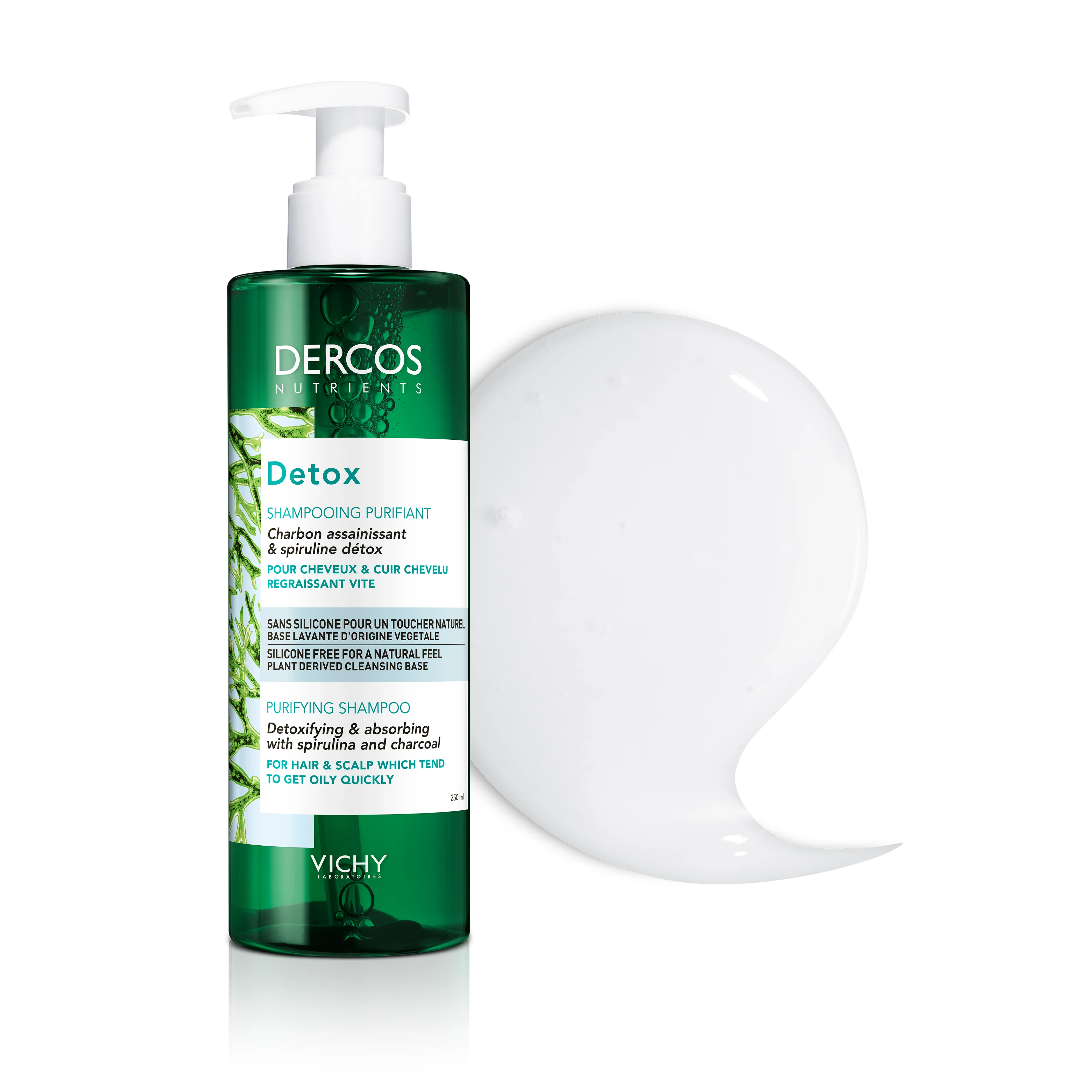 Dercos Nutrients Detox Shampoo - Image 3
