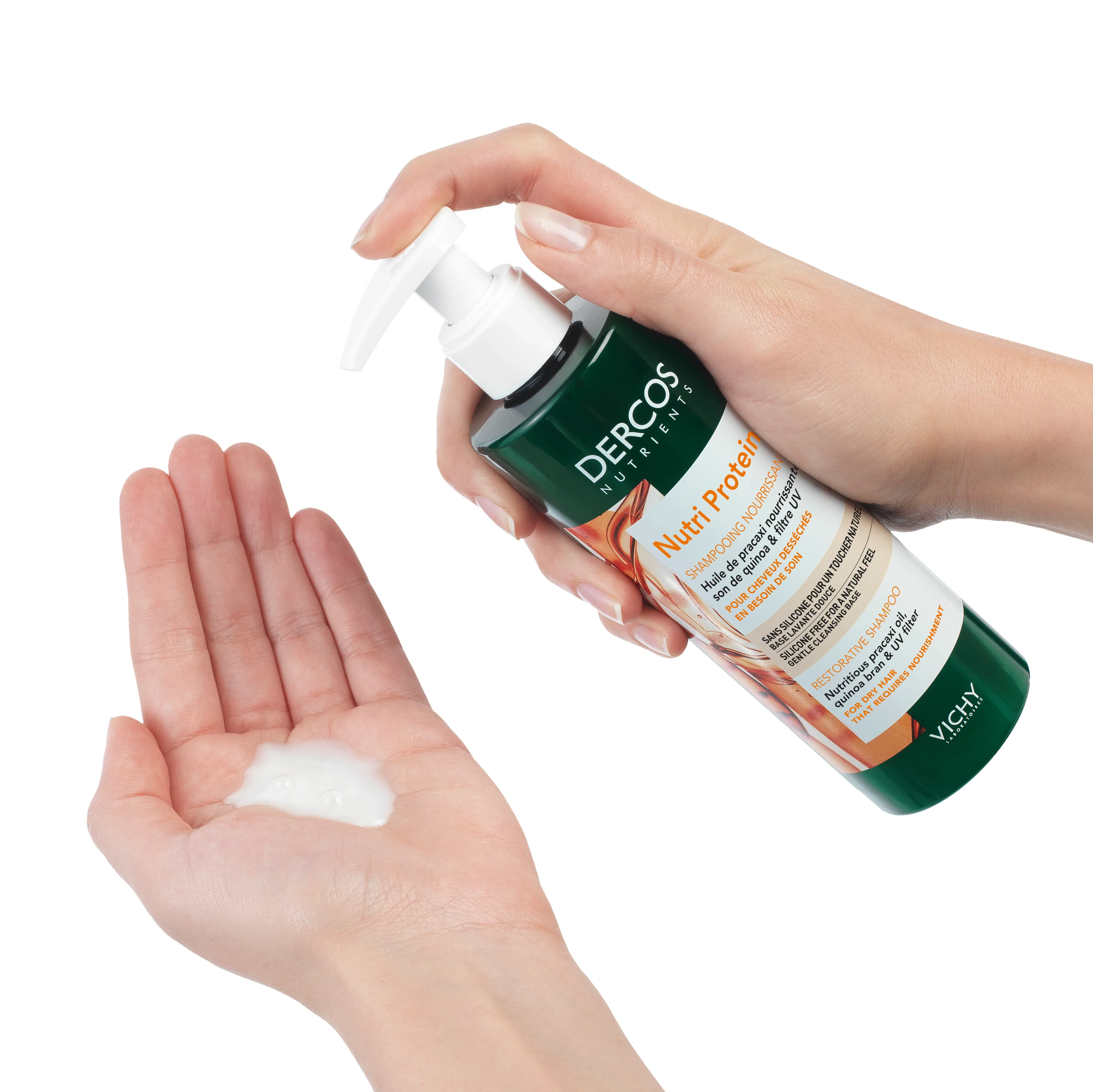 Dercos Nutrients Protein Shampoo - Image 3