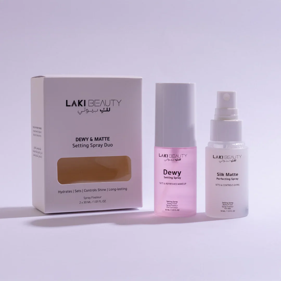 Dewy and Matte Setting Spray Duo