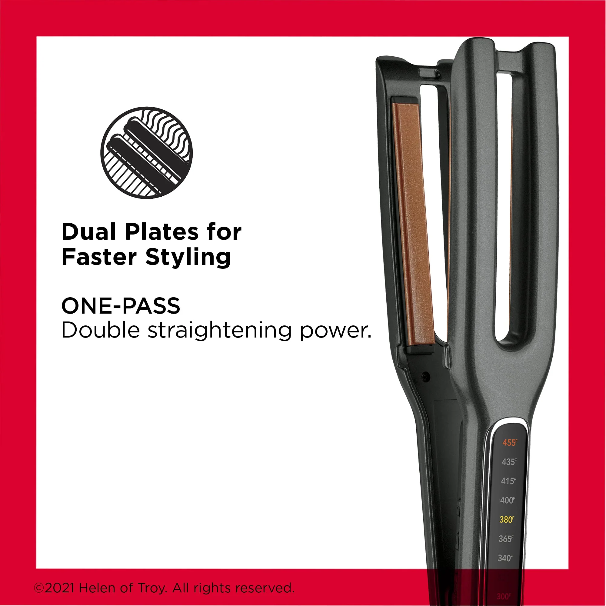 Double Straightening iron Warm - Image 2