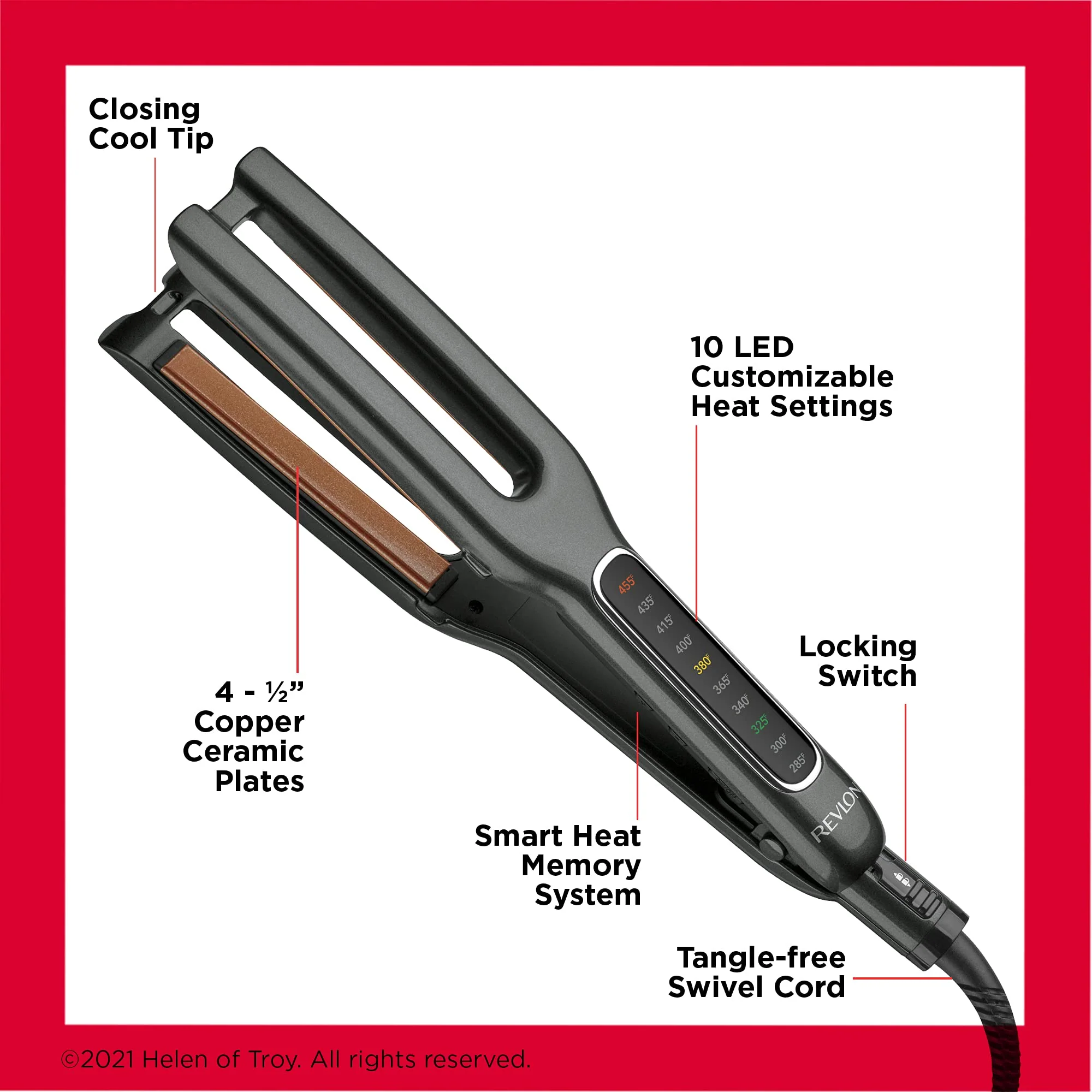 Double Straightening iron Warm - Image 3