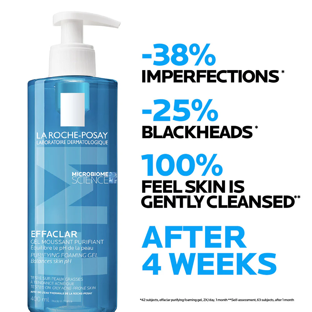 Effaclar Acne Foaming Cleansing Gel for Oily and Acne Prone Skin - Image 3