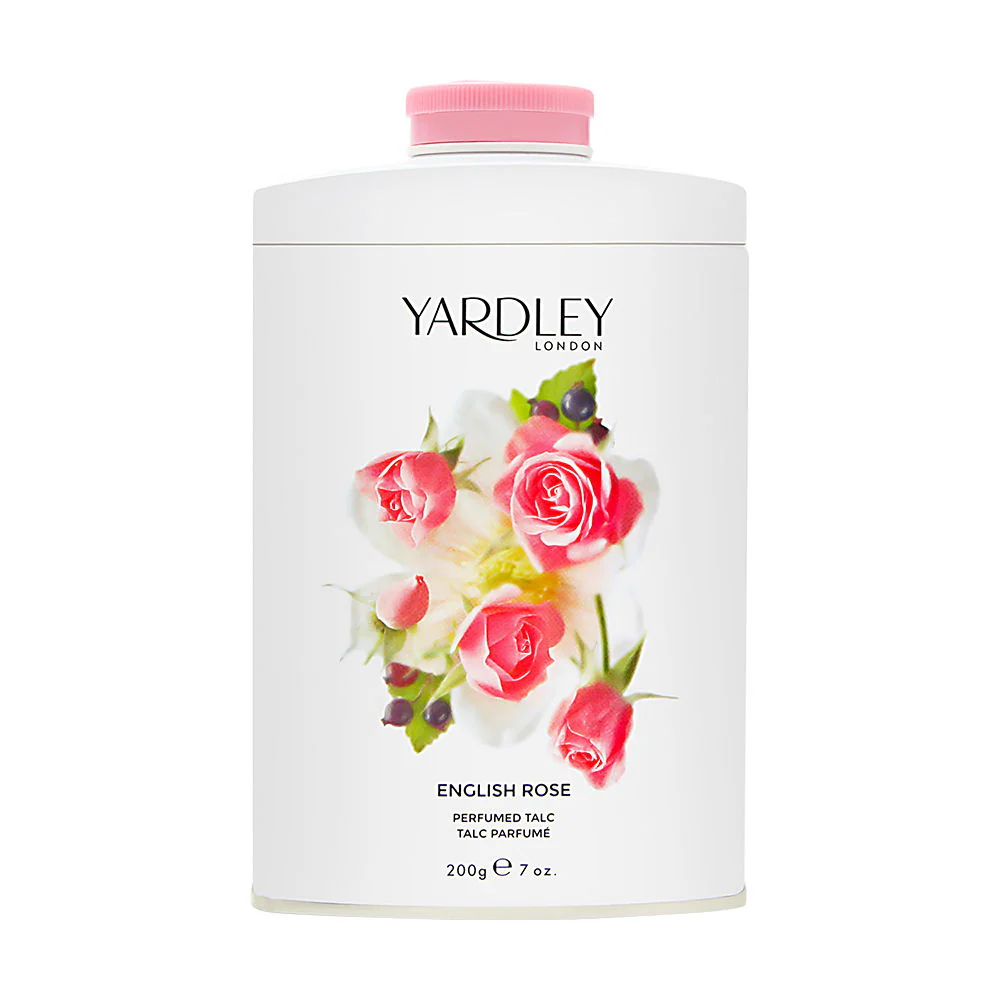 English Rose Perfumed Talc