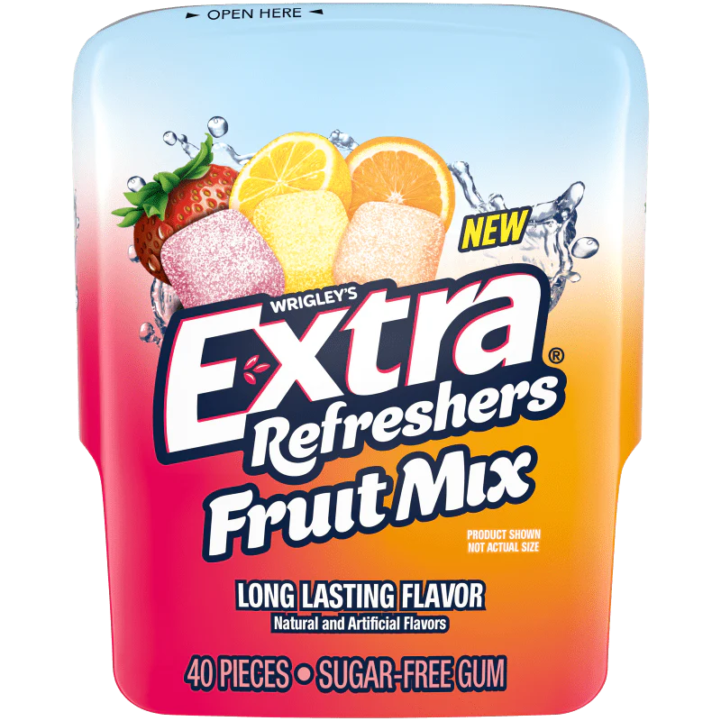 Extra Wrigley Mix Fruits 40 Pieces