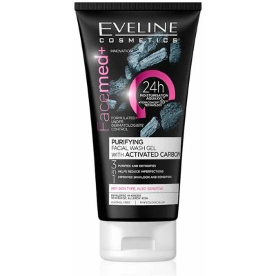 Facemed+ Purifying Activated Carbon Facial Wash Gel 150 Ml