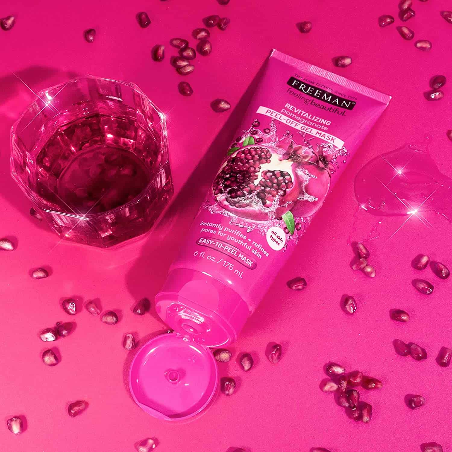 Facial Revealing Peel-off Mask Pomegranate 175ml - Image 2