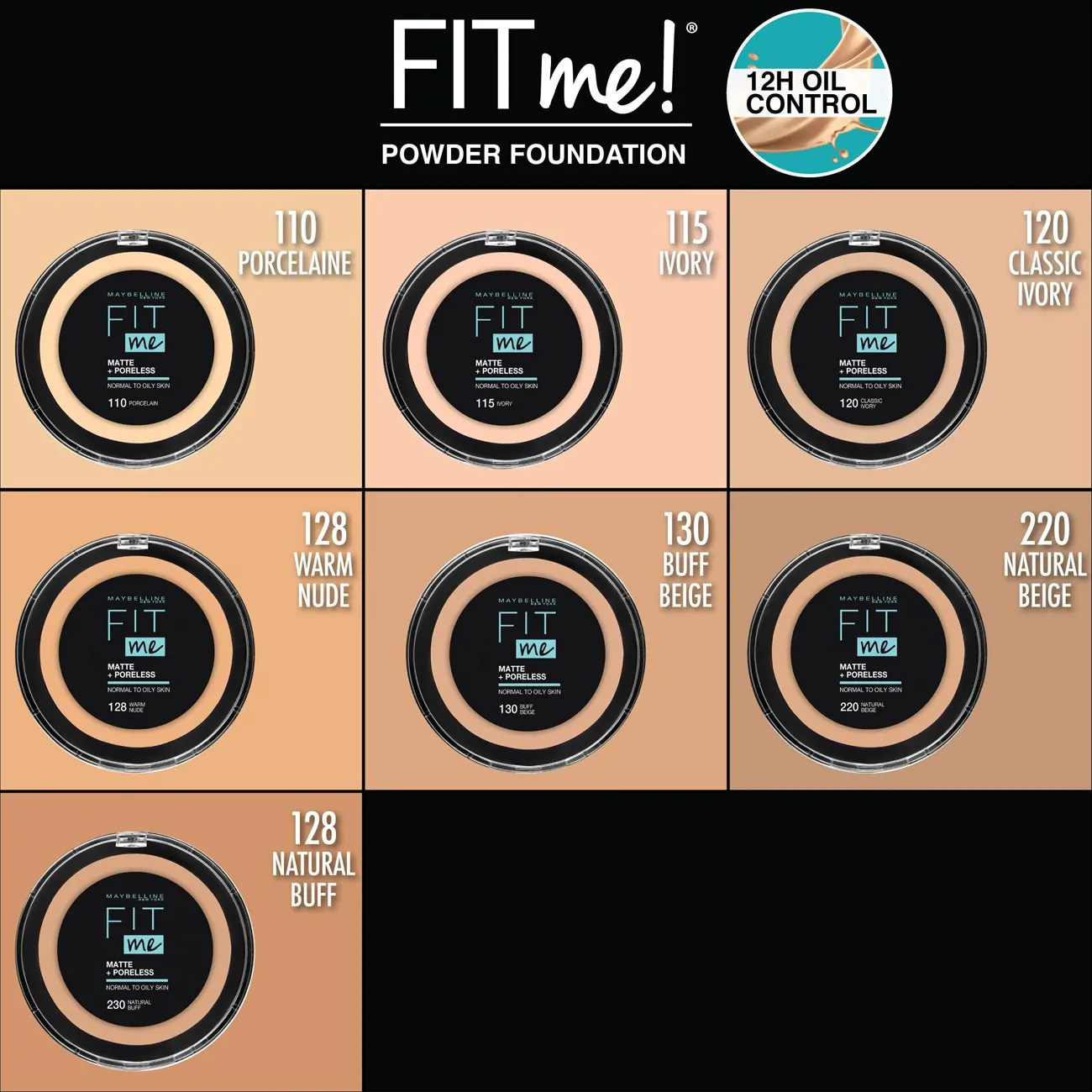 Fit Me- Perfect Matte Finish & Poreless Powder that lasts up to 16 hours - Image 9
