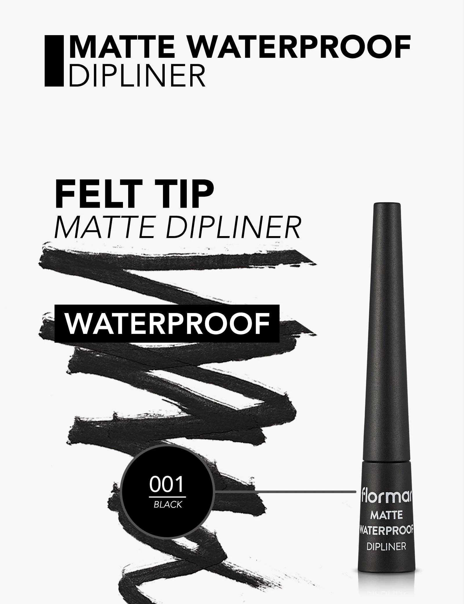 Matte Waterproof Dipliner Black - Image 4