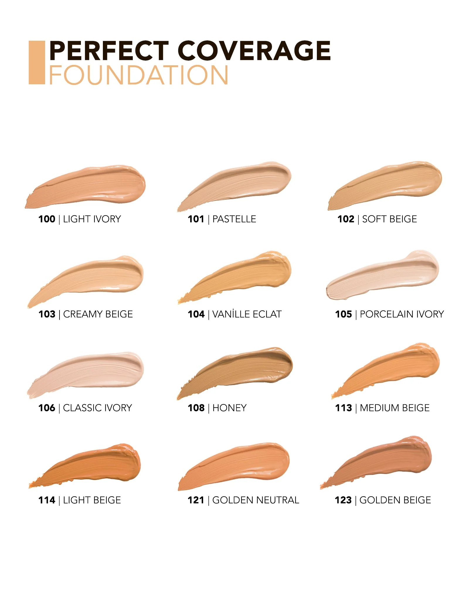 Perfect Coverage Foundation – New - Image 53