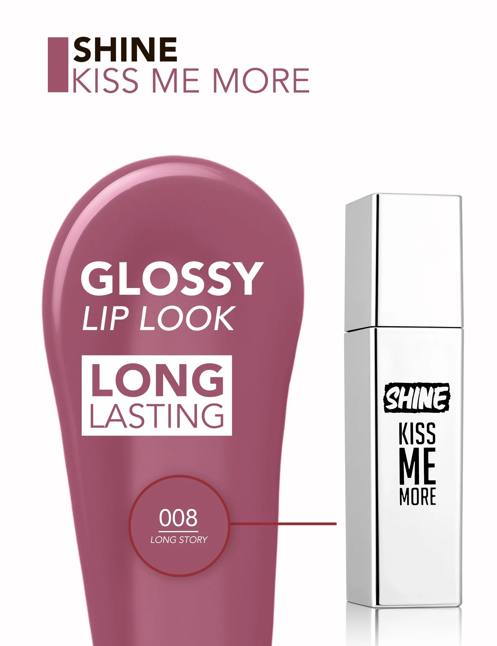 Shine Kiss Me More Lip Tattoo - Image 40