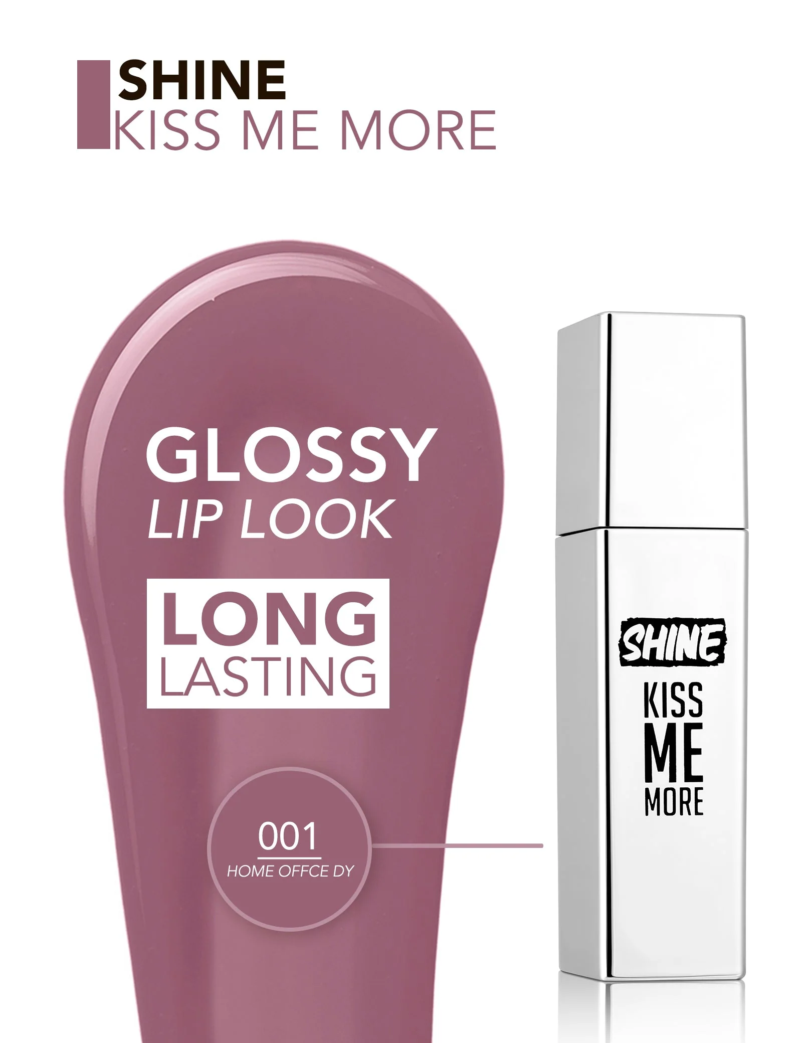 Shine Kiss Me More Lip Tattoo - Image 5