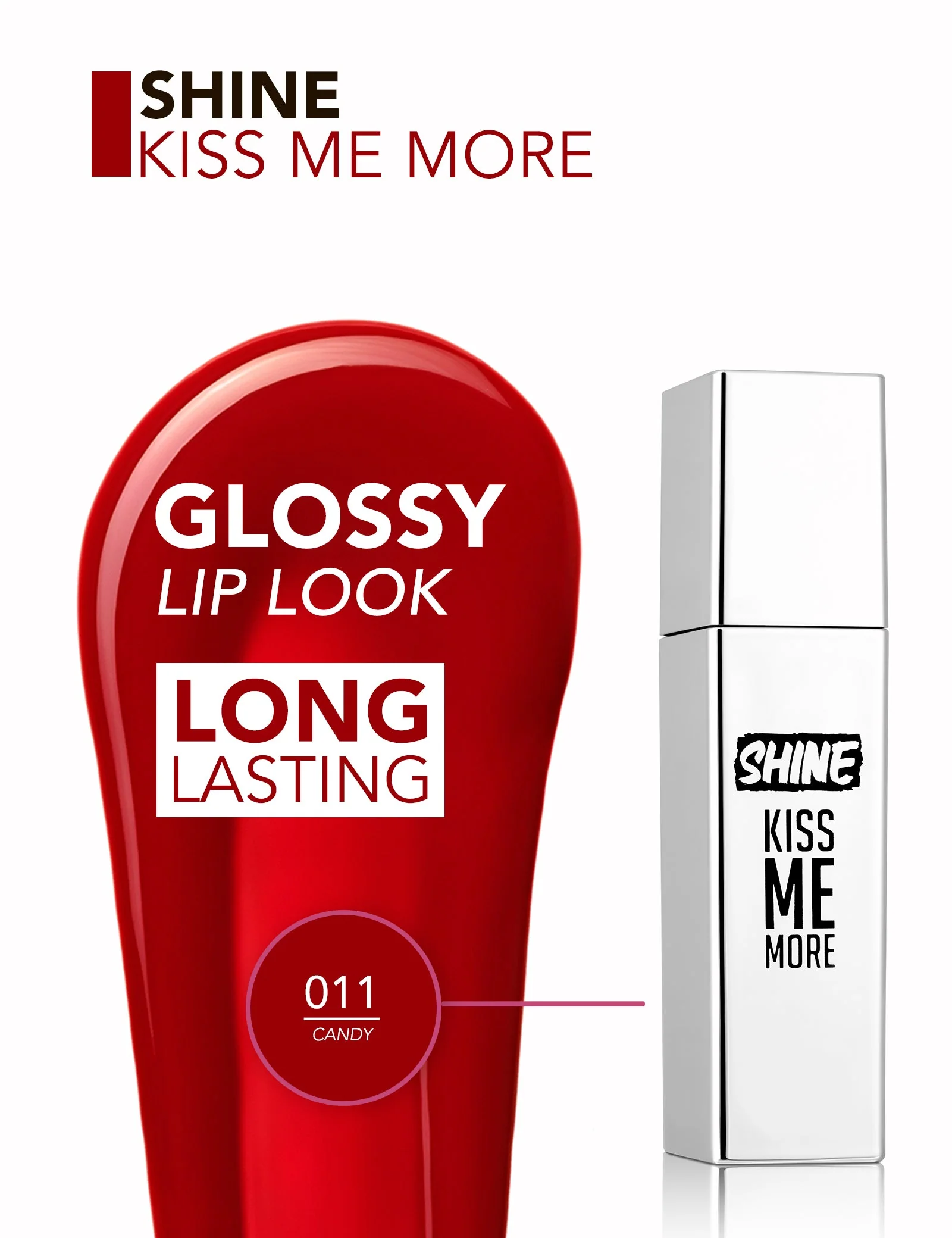 Shine Kiss Me More Lip Tattoo - Image 55