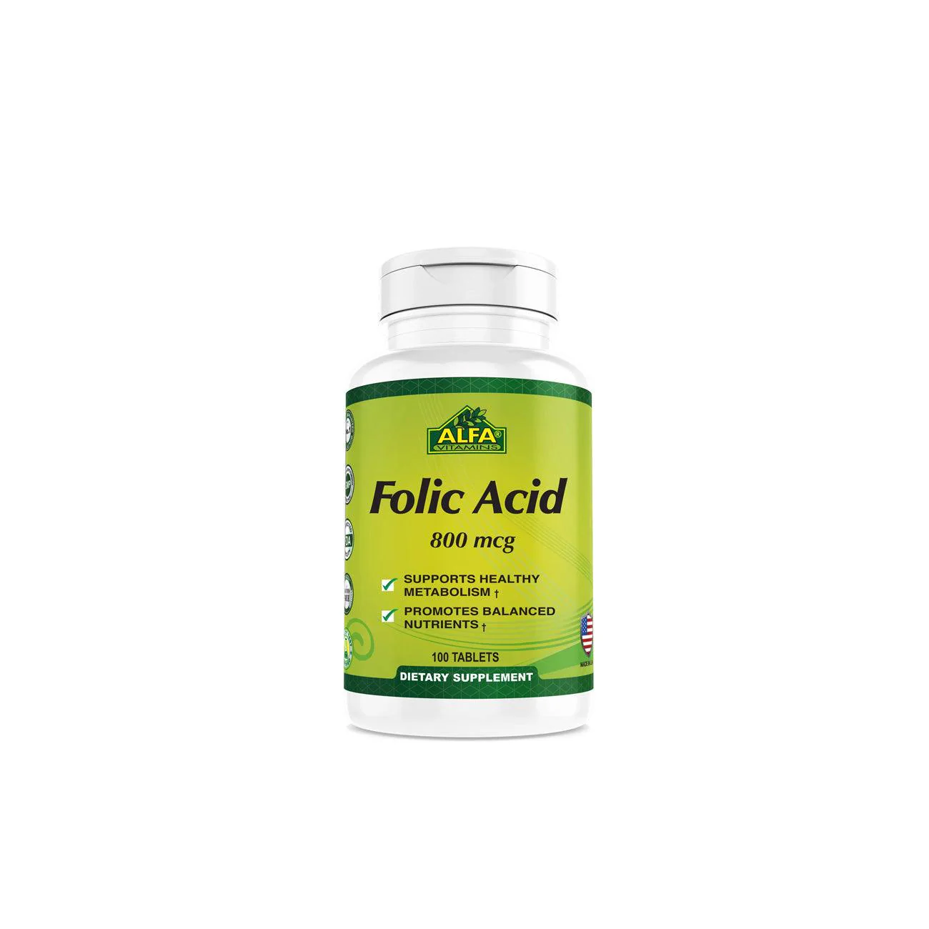 Folic Acid 800 mcg