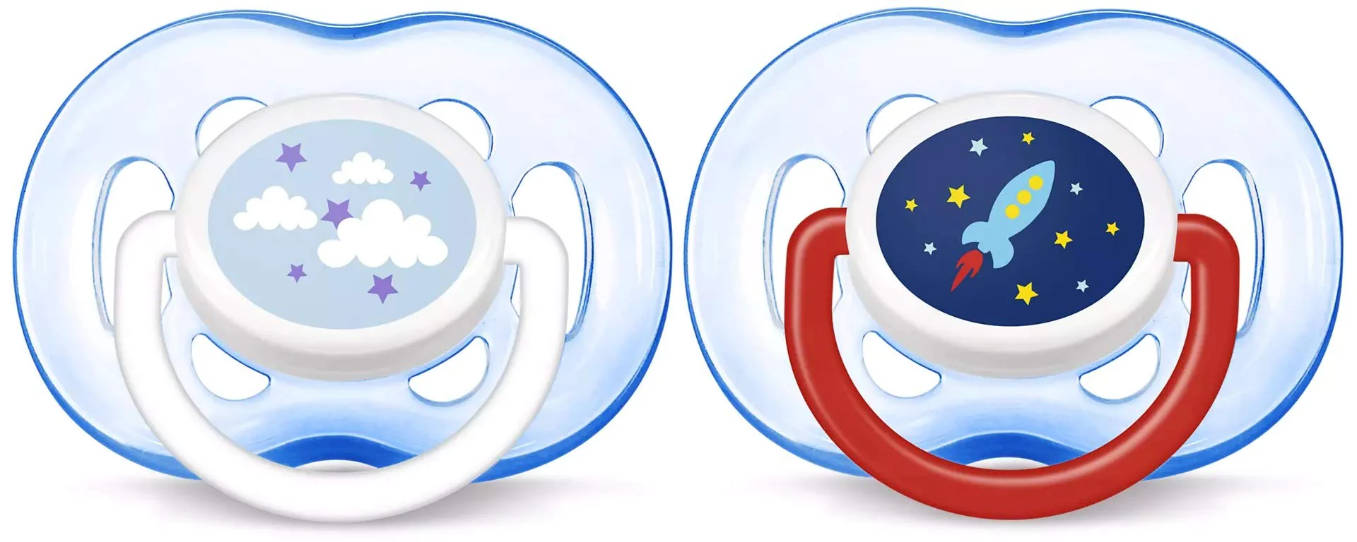 Freeflow Pacifier, 18M Plus - Pack Of 2, Assorted