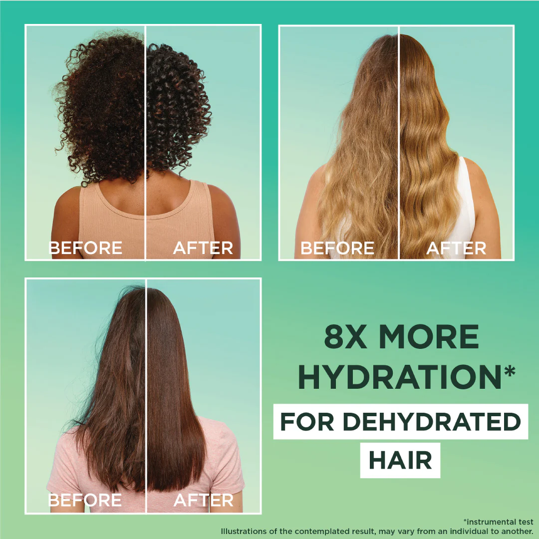Garnier Ultra Doux Aloe Vera Vegan Hair Food 3in1 Mask for dehydrated hair, Boosted with Vitamins C, E & FÂ - Image 5