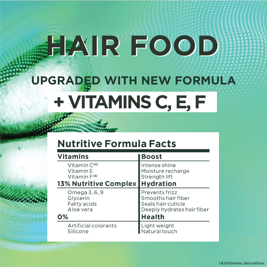 Garnier Ultra Doux Aloe Vera Vegan Hair Food 3in1 Mask for dehydrated hair, Boosted with Vitamins C, E & FÂ - Image 6