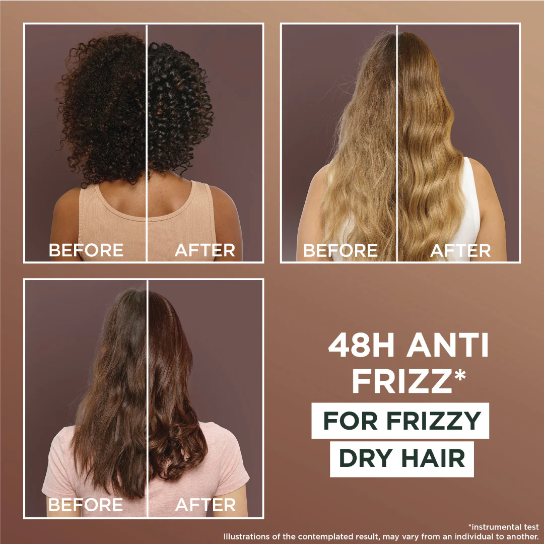 Garnier Ultra Doux Coconut Hair Food 3in1 Mask for frizzy hair, Boosted with Vitamins C, E & F - Image 5