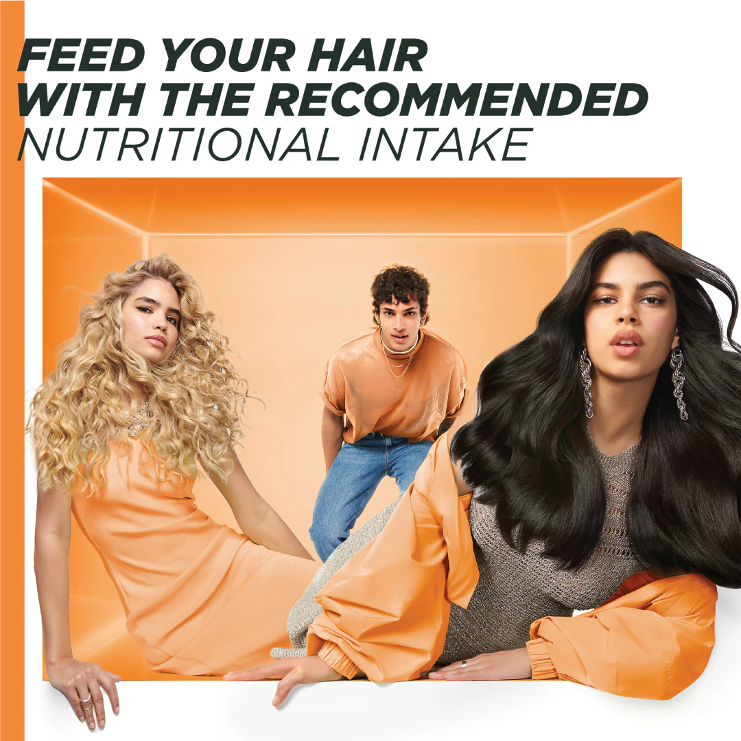 Garnier Ultra Doux Papaya Vegan Hair Food 3in1 Mask for damaged hair, Boosted with Vitamins C, E & F - Image 8