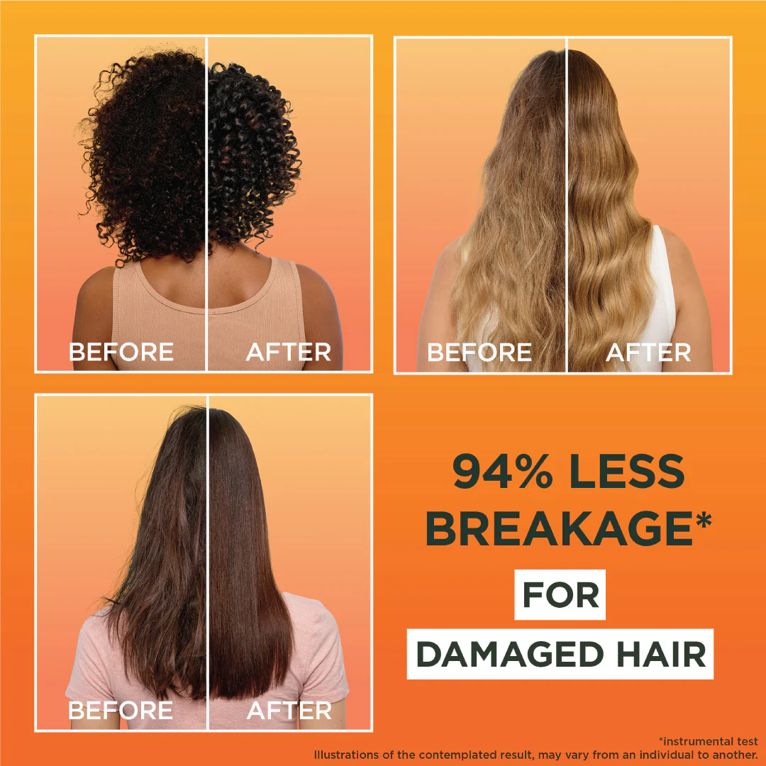 Garnier Ultra Doux Papaya Vegan Hair Food Conditioner, for damaged hair - Image 4