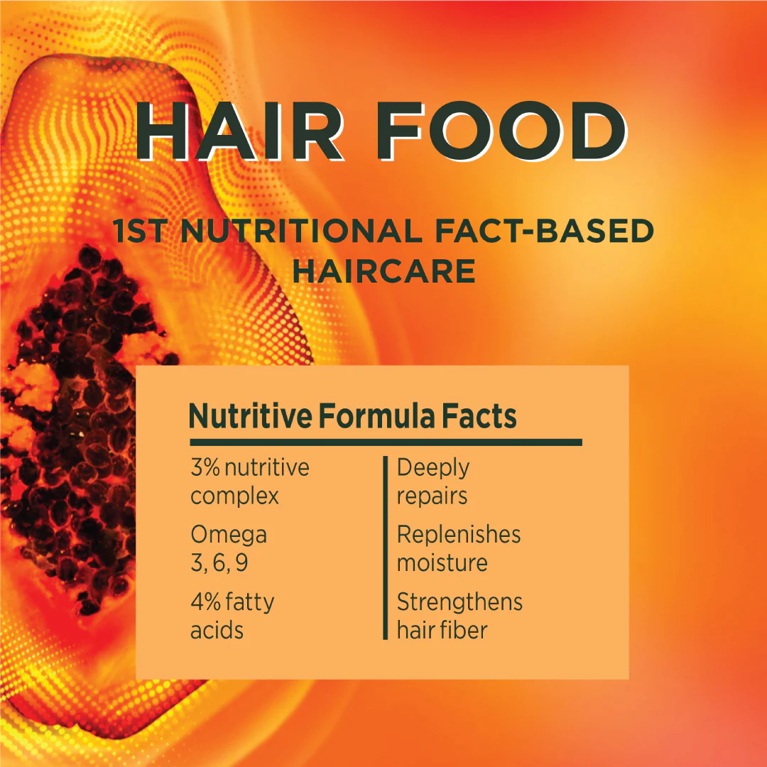 Garnier Ultra Doux Papaya Vegan Hair Food Conditioner, for damaged hair - Image 5