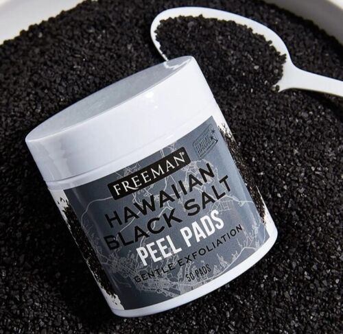 Gentle Exfoliating Hawaiian Black Salt Peel Pads - 50 Pads - Image 2