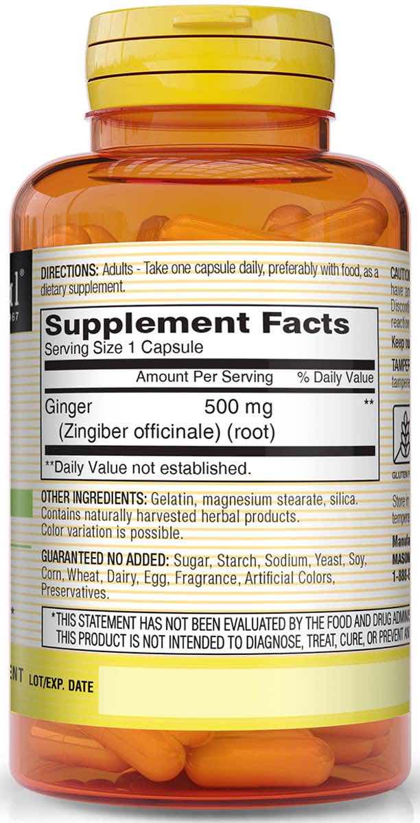 Ginger 500mg - Image 2