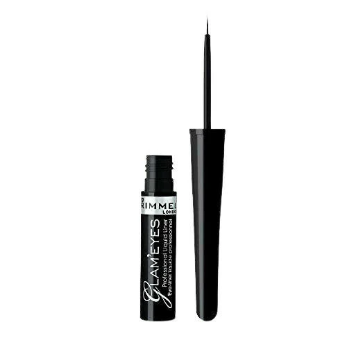 Glam Eyes Professional Liquid Eye Liner 001 Black Glamour - Image 3