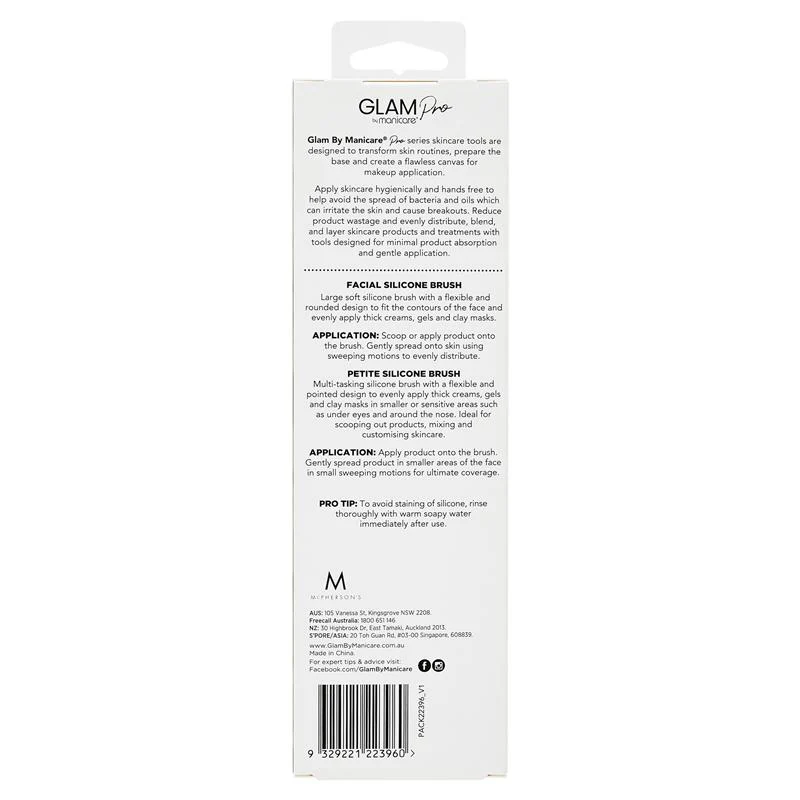 Glam Pro Multi-Use Silicone Brush Set - Image 3