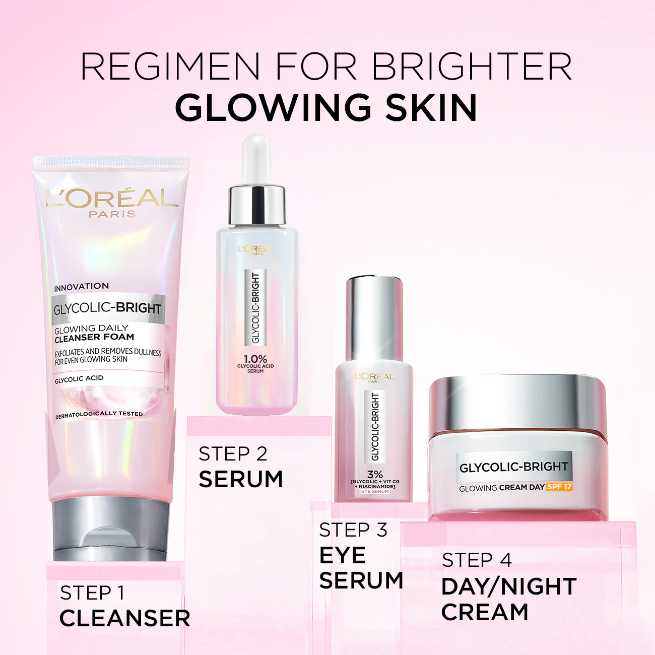 Glycolic Bright Eye Serum, with 3% (Glycolic Acid  + Vitamin CG + Niacinamide], for Dark Circles and Under Eyes Brightening - Image 9