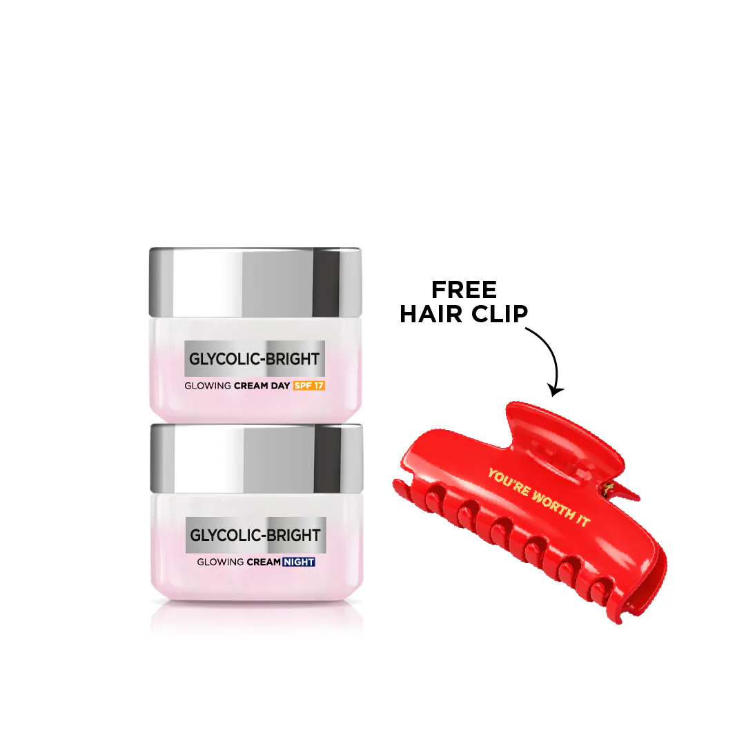 Glycolic Bright Day Cream + Night Cream