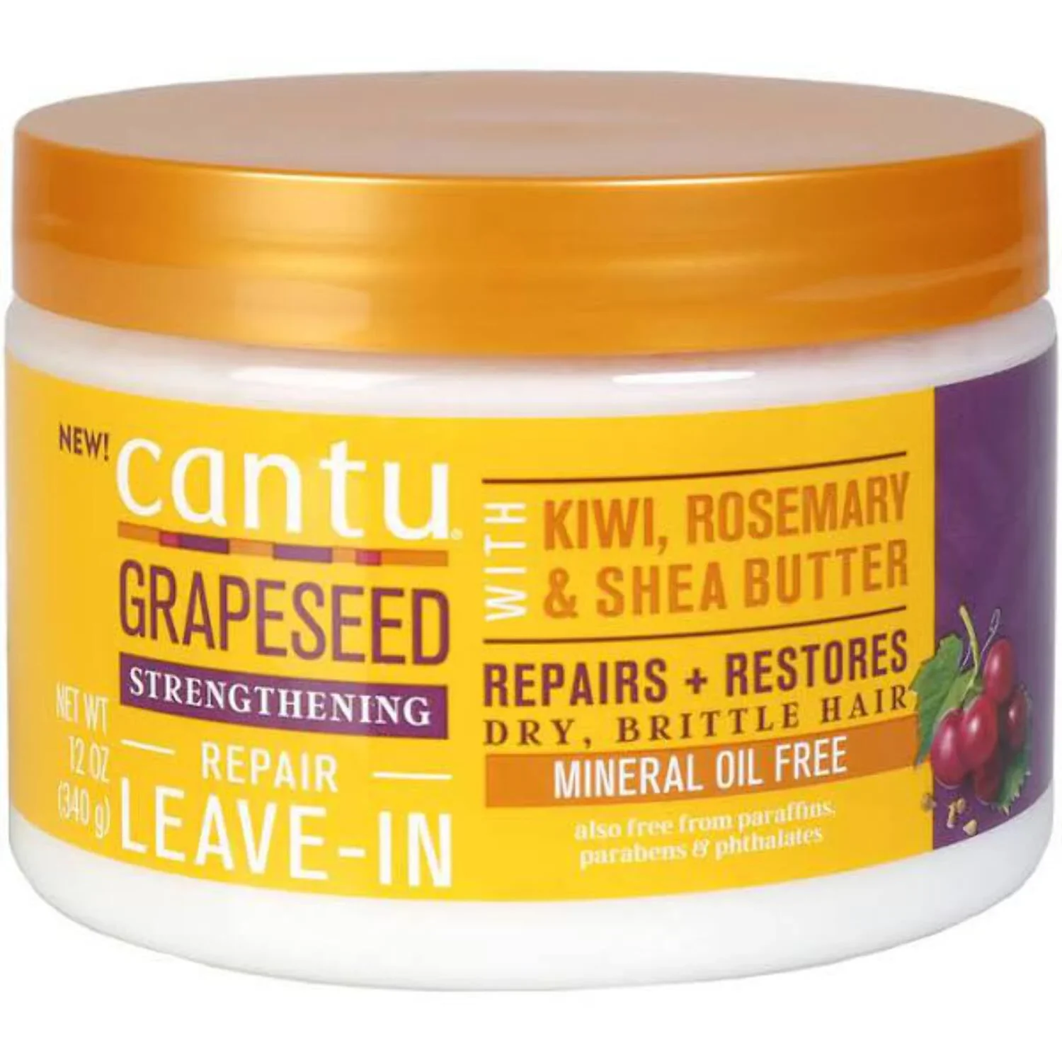 Grapeseed Strengthening Repair Leave-In, Dry Brittle Hair