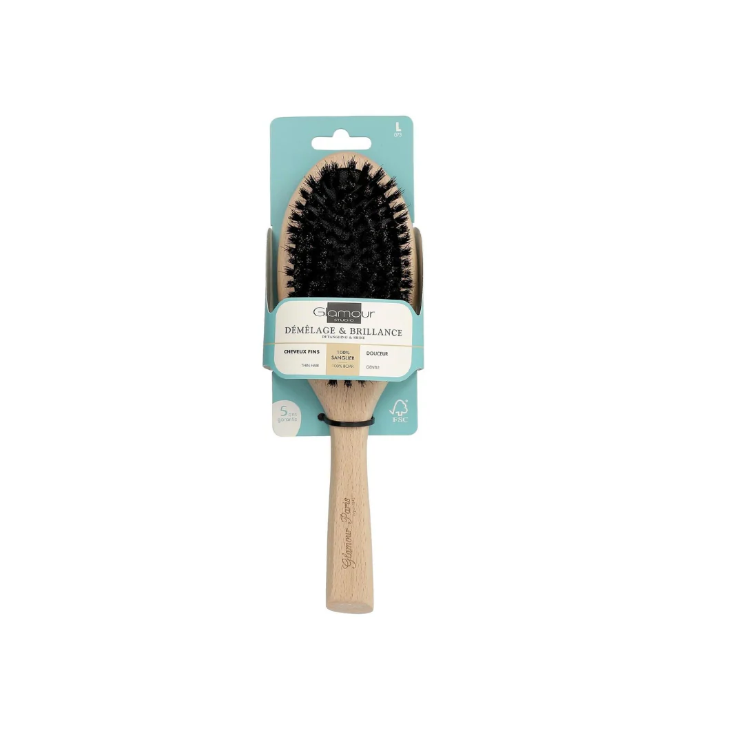Hair straightening shine
