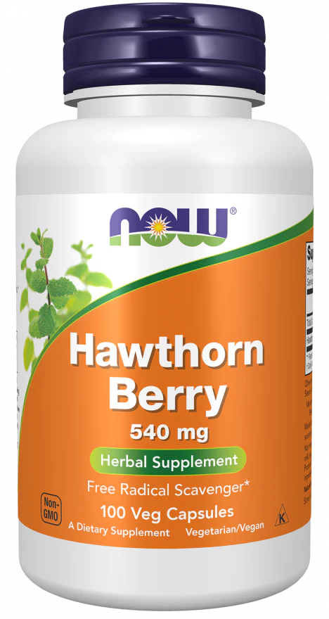 Hawthorn Berry 540 mg Veg Capsules