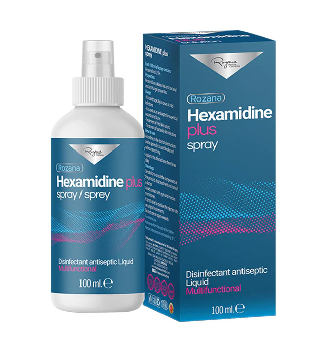 Hexamidine Antiseptic Topical Spray 100 Ml