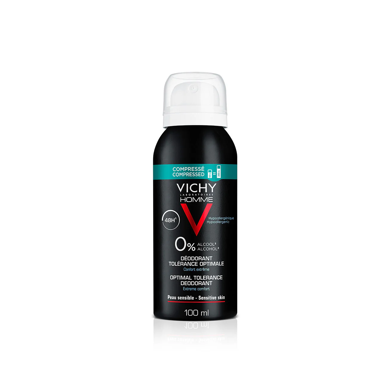 Homme 48 Hour Anti-Perspirant Optimal Tolerance Deodorant Spray for Men - Image 2