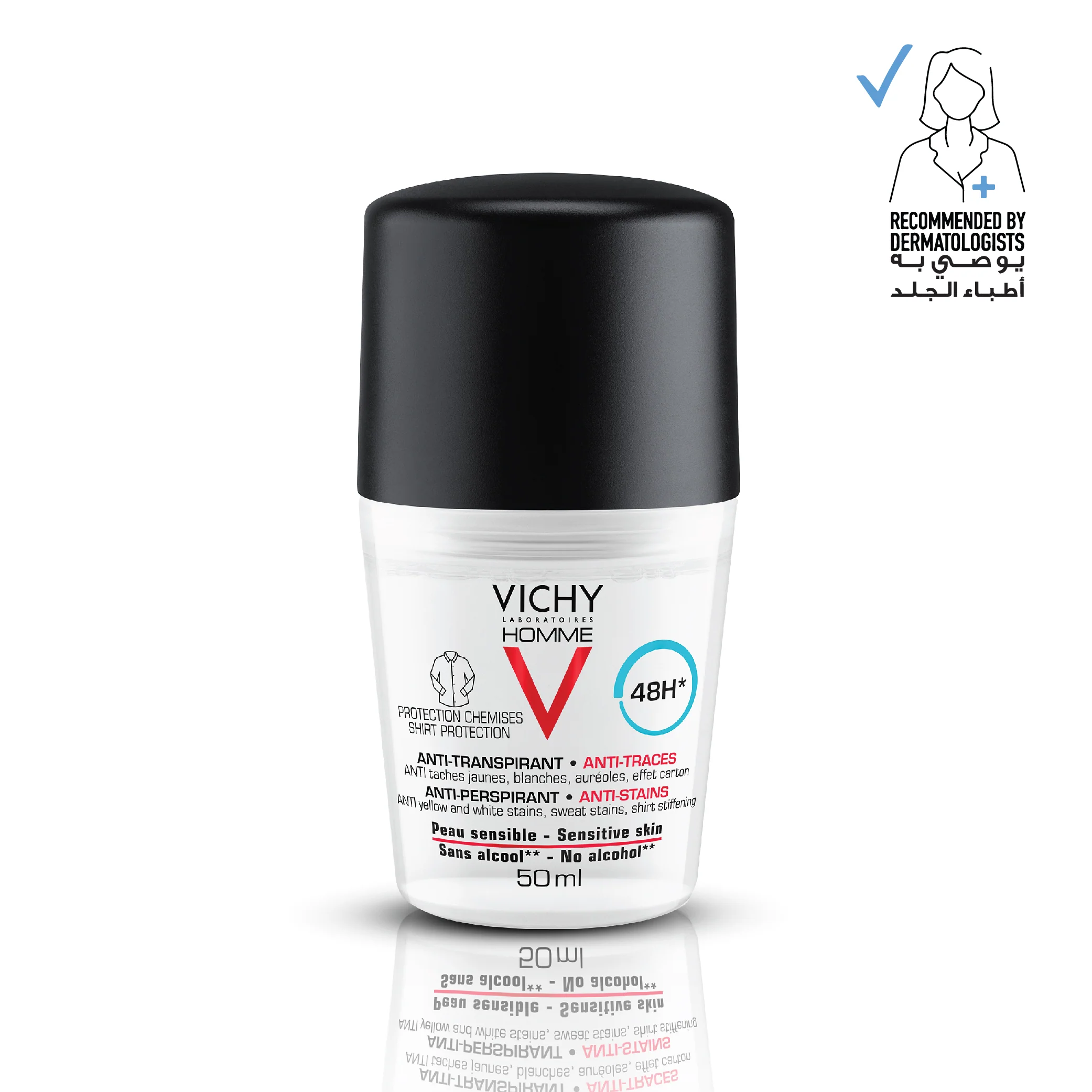 Homme 48 Hour Anti-Perspirant/Stain Deodorant for Men