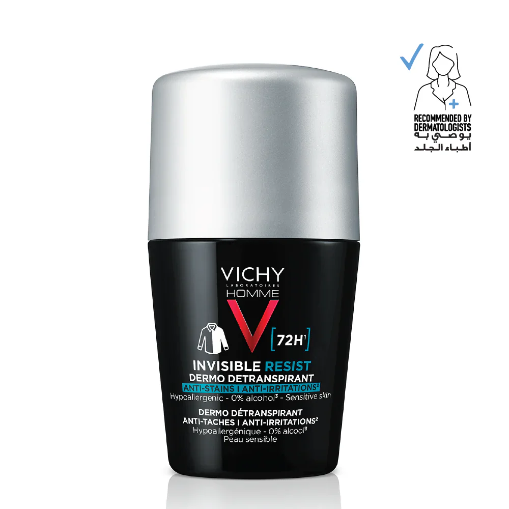 Homme Invisible Resist Deodorant Roll-On 72h