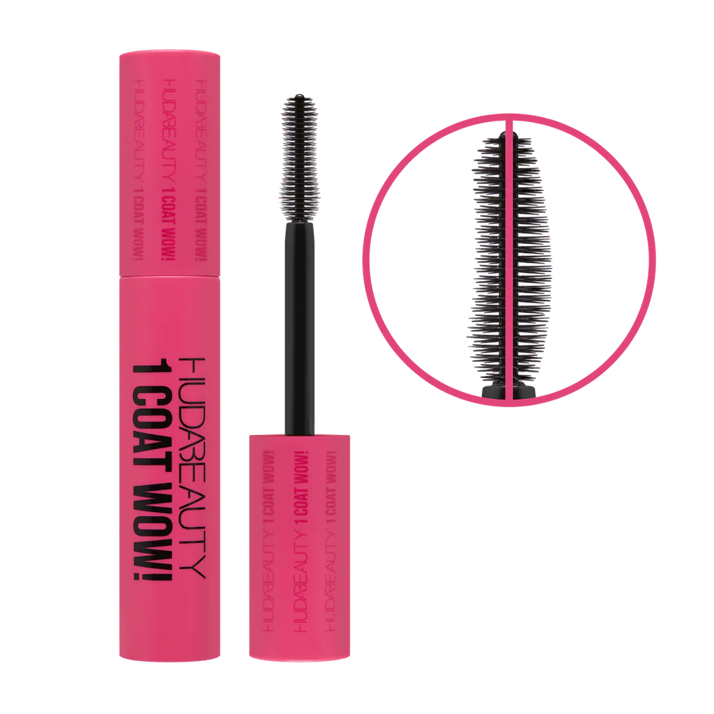 HUDABEAUTY 1 COAT WOW! Extra Volumizing and Lifting Mascara