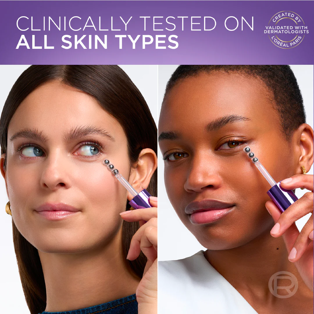 Hyaluron Expert Eye Serum, Targeted Eye Contour Treatment for Hydration and Plump, with Hyaluronic Acid and Caffeine - Image 3
