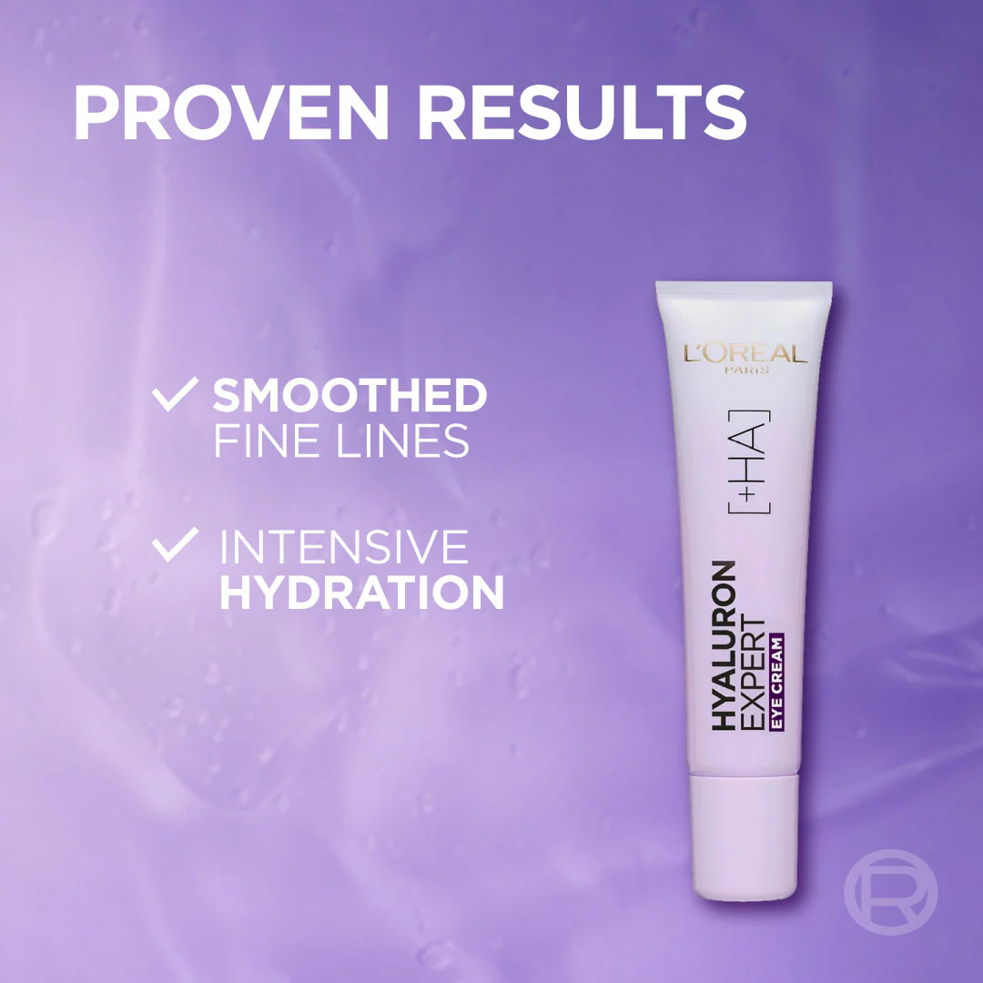 Hyaluron Expert, Replumping and Moisturizing Eye Cream, against Fine Lines, for Eye-Contour Replumping, with Hyaluronic Acid - Image 6