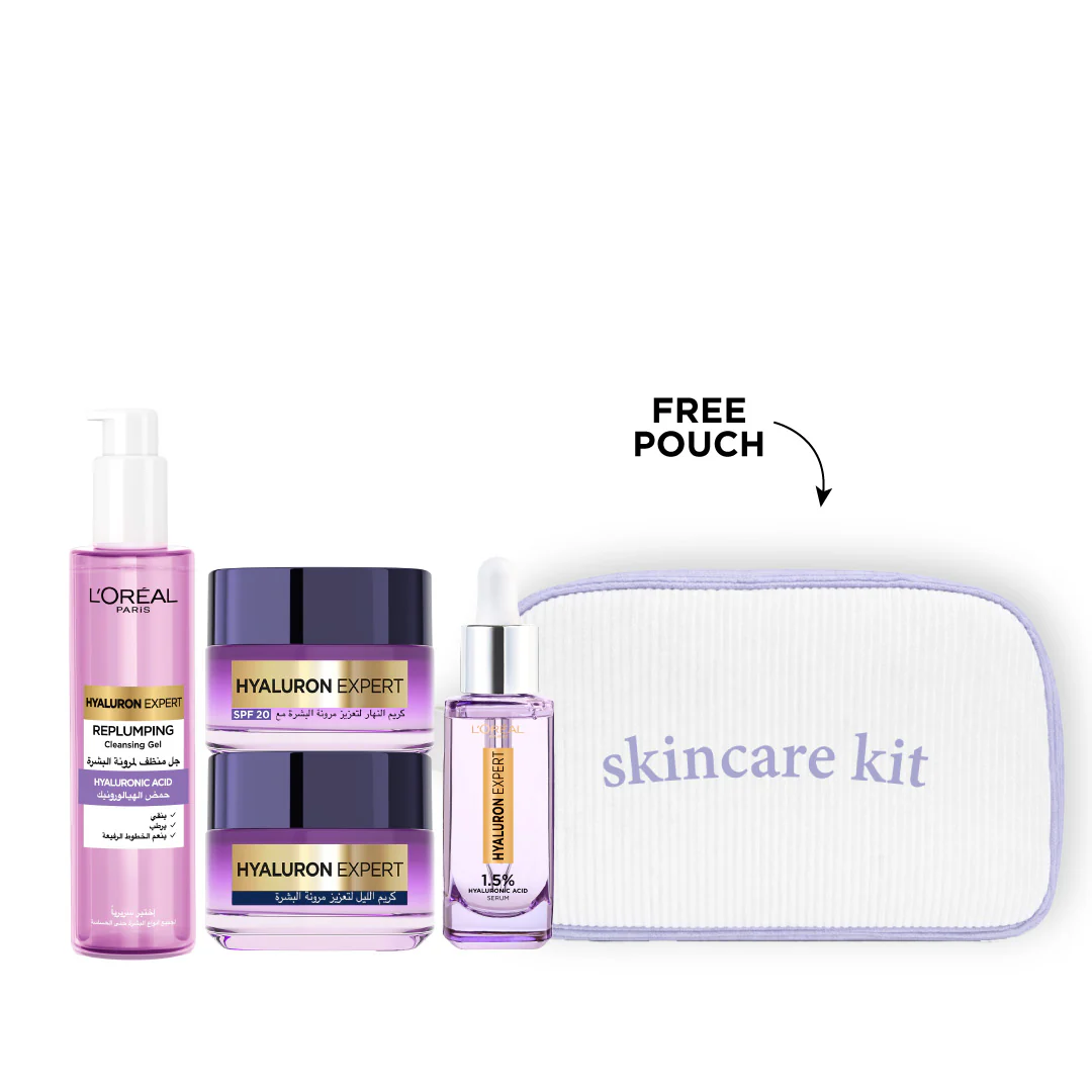 Hyaluron Expert Wash + Serum + Day Cream + Night Cream