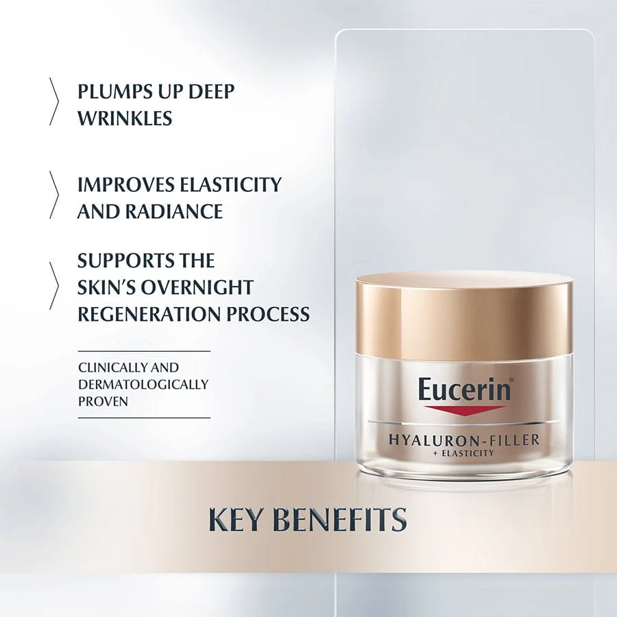 Hyaluron Filler + Elasticity Anti Age Night Cream - Image 2