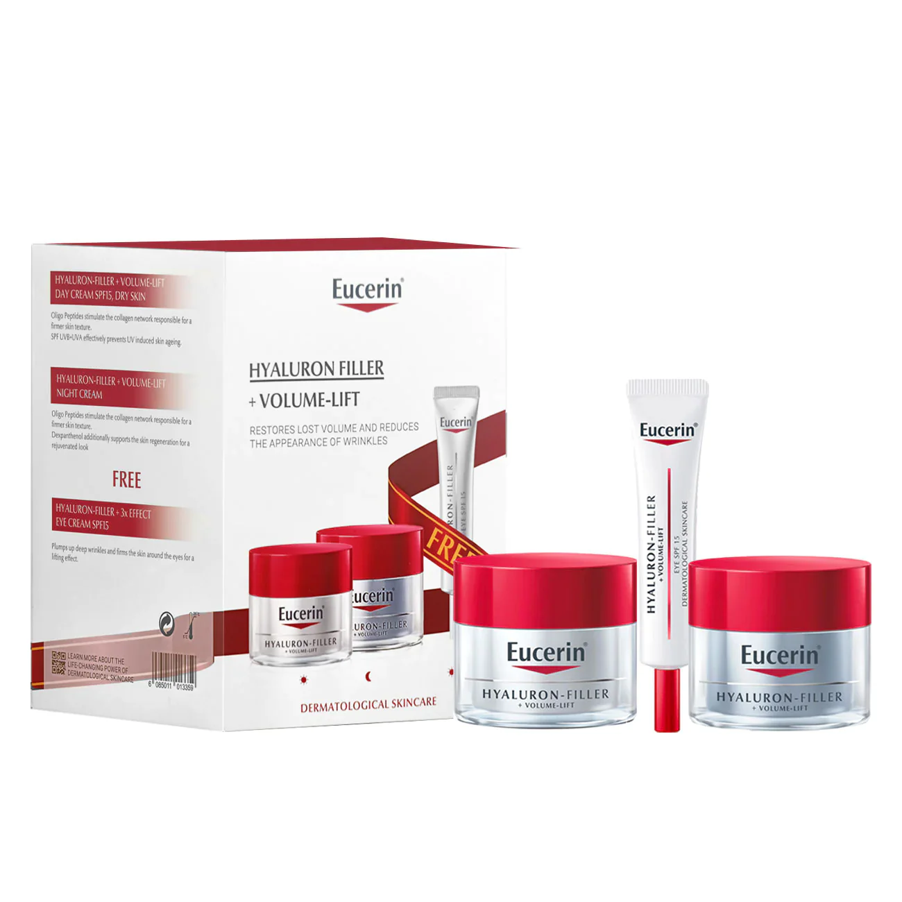 Hyaluron-Filler + Volume-Lift Gift Set for Dry Skin