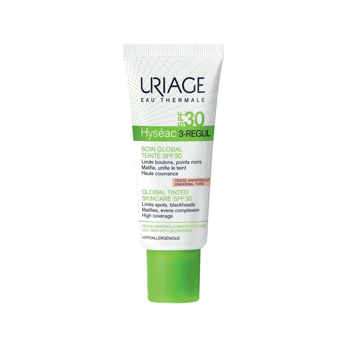 Hyséac 3-Regul Global Tinted Skincare SPF30 Oily Skin with Blemishes