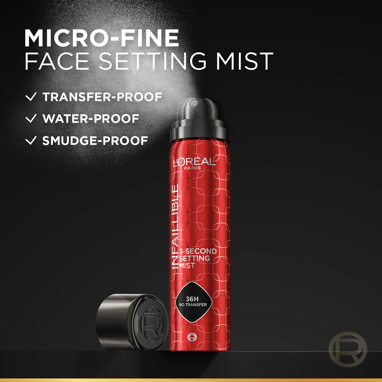 Infaillible 3-Second Setting Mist Spray - Image 3