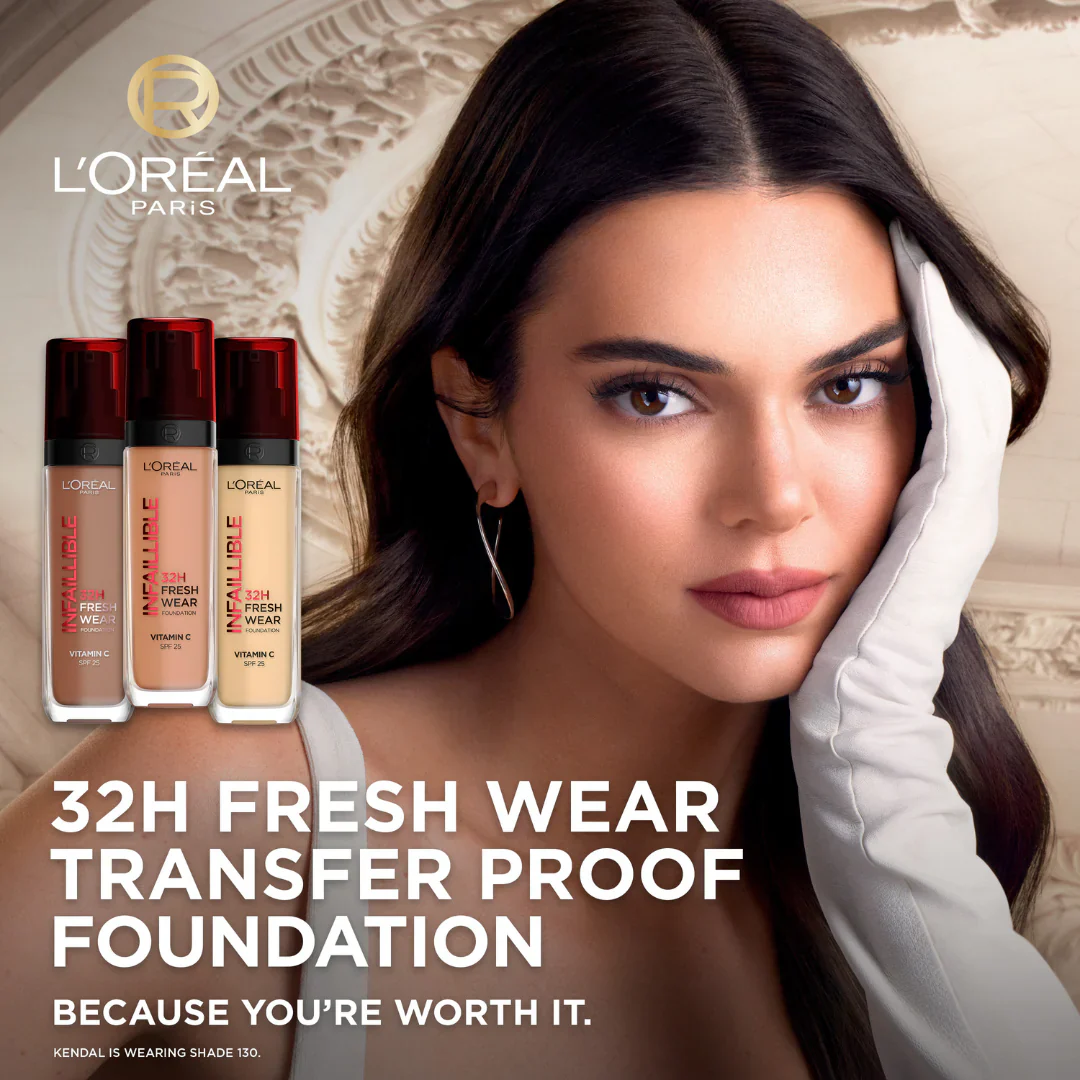 L’Oréal Paris Makeup Infaillible 32H Freshwear Liquid Foundation, Vitamin C,  SPF25L’Oréal Paris Makeup Infaillible 32H Freshwear Liquid Foundation, Vitamin C,  SPF25 - 250 Sable Eclat/R - Image 10