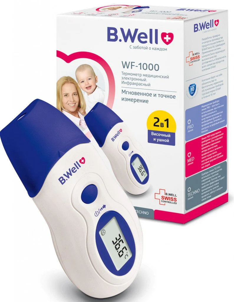Infrared Ear/Forehead Thermometer WF-1000 - Image 3